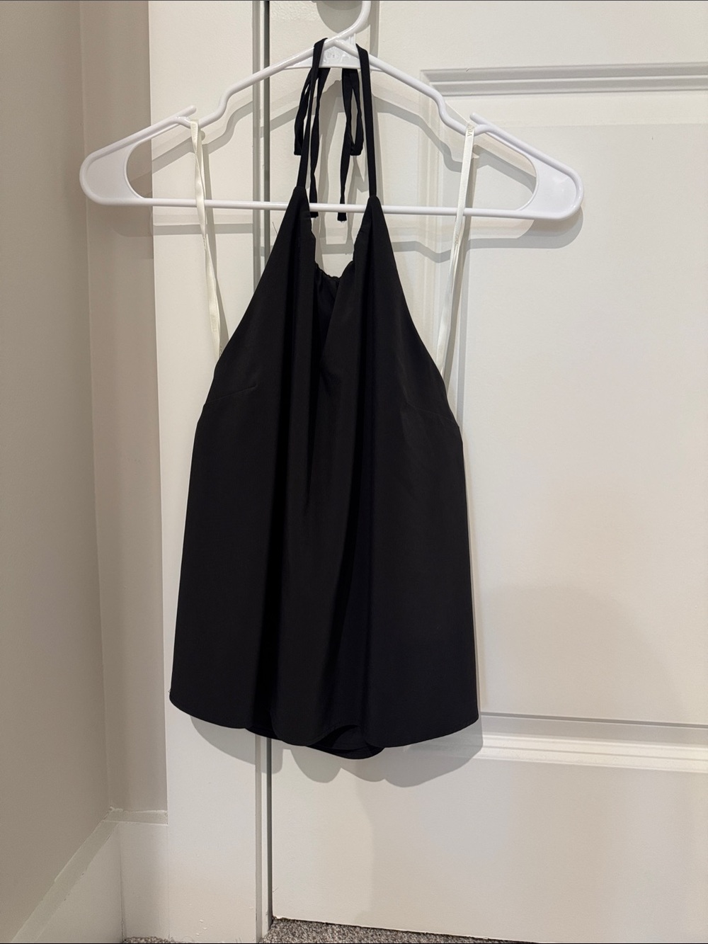 Black Halter Neck Women’s Top